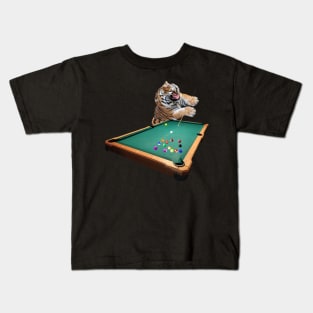 Tiger Billiards Kids T-Shirt